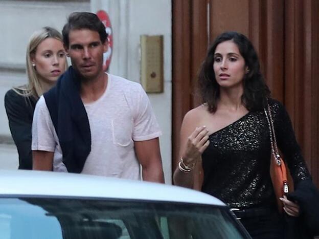 Rafa Nadal y Mery Perelló llevan 14 años juntos. Pincha sobre la foto para cer los famosos que, como ellos, tienen pensado casarse este 2019./gtres