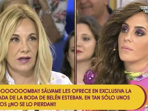 Belén Ro confirma que no habla a Anabel Pantoja. Pincha sobre la foto para ver el antes y el después de los presentadores y colaboradores de 'Sálvame'./telecinco.