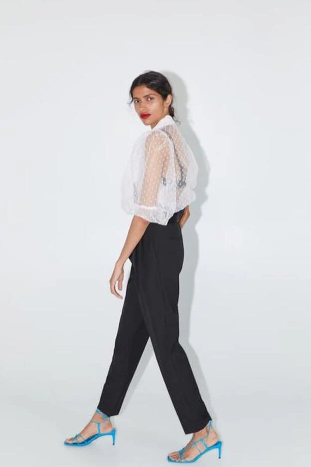 Contribuir Mostrarte Discreto Súper a favor de este truco de estilo de Zara para llevar transparencias |  Mujer Hoy
