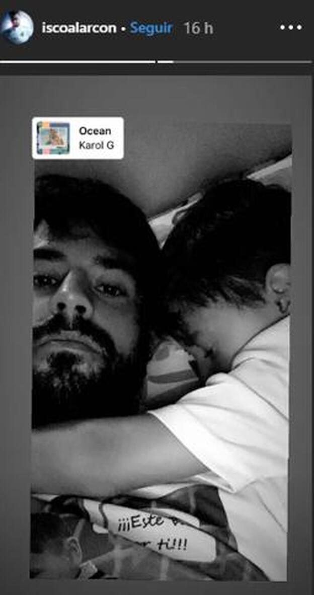 Isco Alarcón disfruta de sus hijos a su vuelta de Canadá