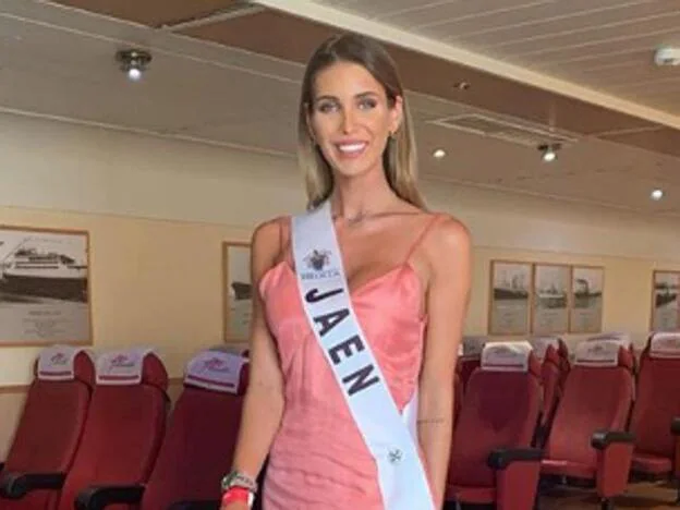 Marta López se prepara para la final de Miss Universo./instagram