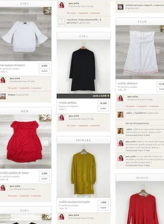 La ropa que vende Paula Echevarría en Chicfy: un viaje al pasado de estilo la | Mujer Hoy