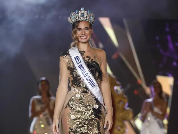 María del Mar Aguilera, ganadora de Miss World Spain./agencias
