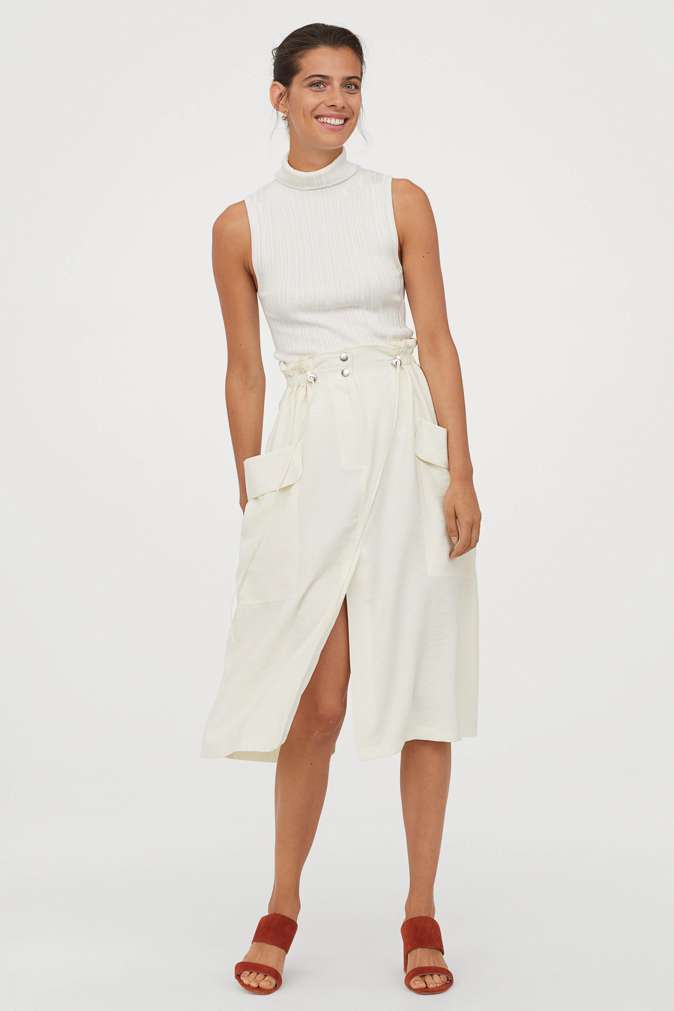 trama Disminución Regresa Fotos: 10 faldas midi de la nueva colección de H&M para lucir tipazo en  otoño | Mujer Hoy