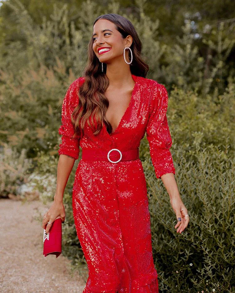 Escupir Fuerza Humilde Fotos: Los vestidos de invitada más bonitos de las influencers en Instagram  para bodas de otoño | Mujer Hoy