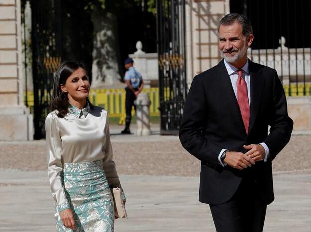 Pincha en la foto para ver los mejores looks del año de la Reina Letizia/Gtres