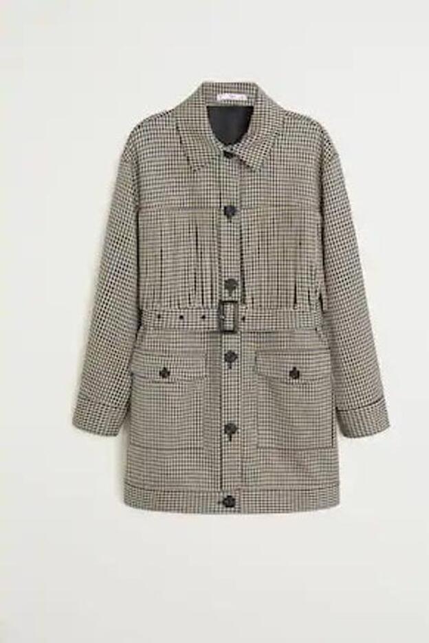 Trench Príncipe de Gales, 79,99 EUR.