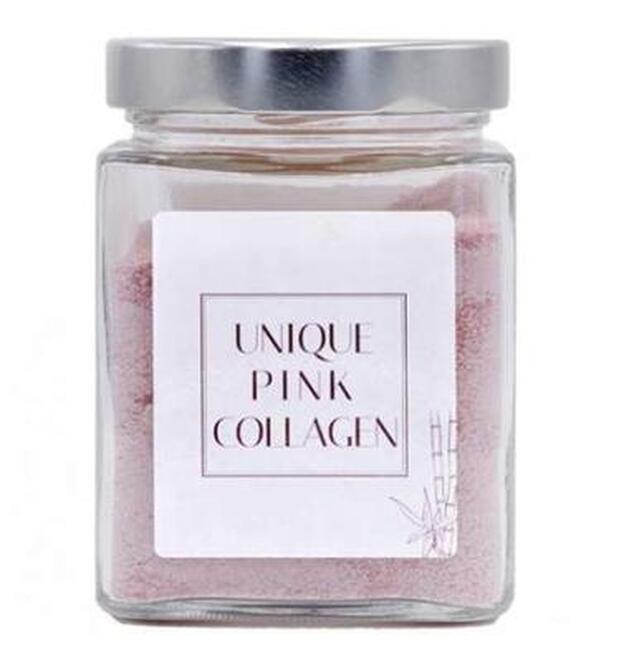 Unique Pink Collagen 300G, 79,95 euros.