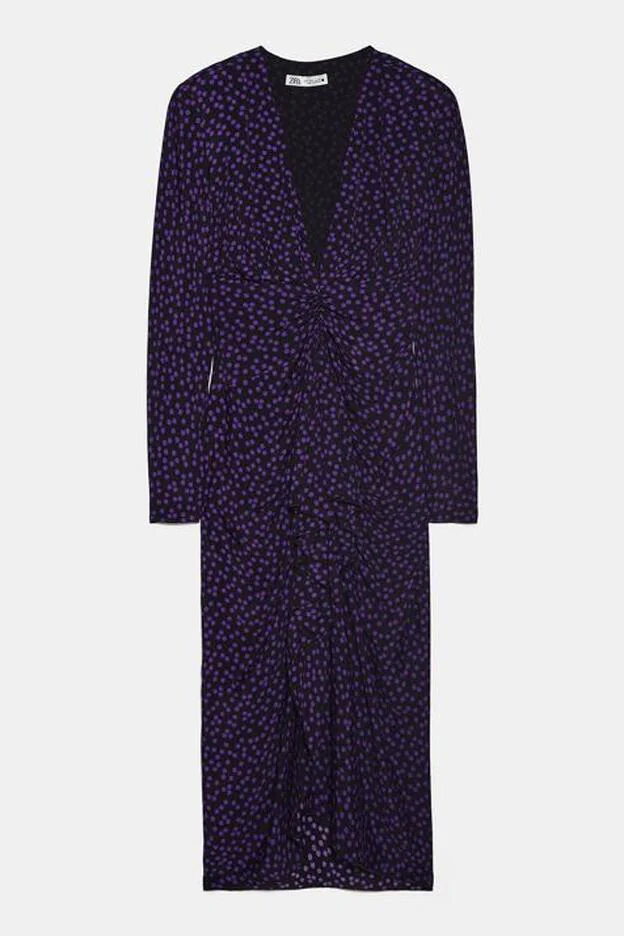 Vestido de la nuev colección de Zara (49,95 euros).