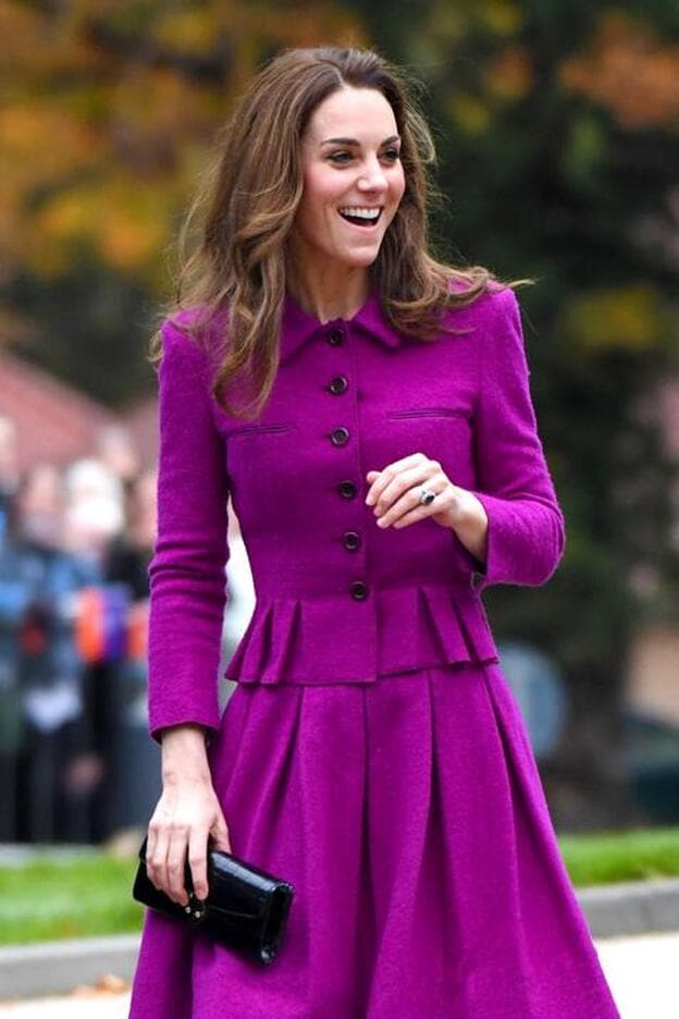 El morado es el color favorito de las royals | Mujer Hoy