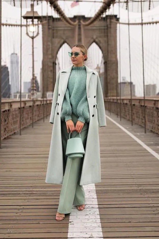 El verde menta es el nuevo color de moda (y las influencers lo saben) |  Mujer Hoy