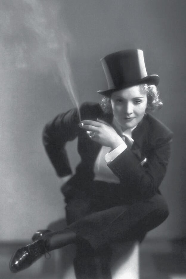 Marlene Dietrich en Morocco, en 1930.