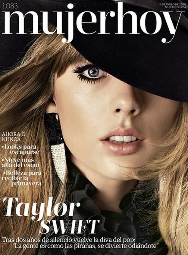 Taylor Swift, en la portada de esta semana./mujerhoy
