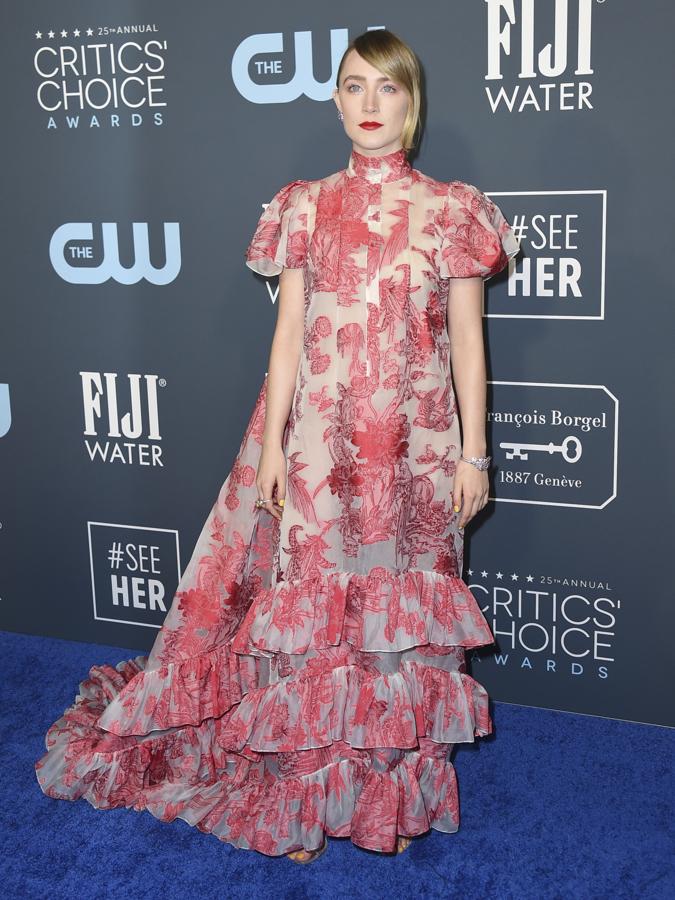 La alfombra roja de los Critics' Choice Awards: Saoirse Ronan