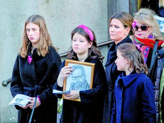Marta Luis de Noruega junto a sus hijos. Pincha sobre la foto para ver los famosos que murieron en 2019./gtres