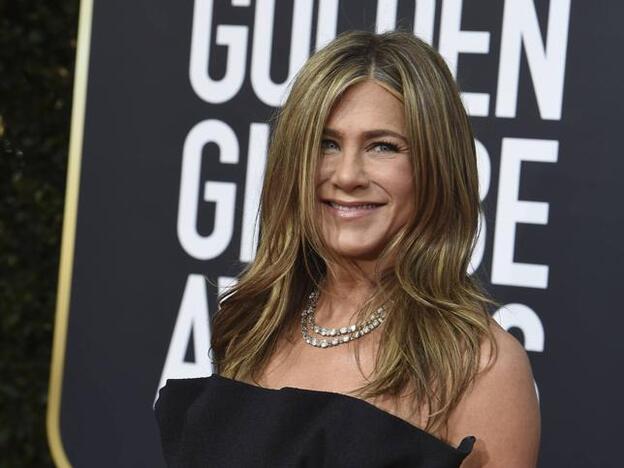 Jennifer Aniston en una imagen de los pasados Globos de Oro./gtres.