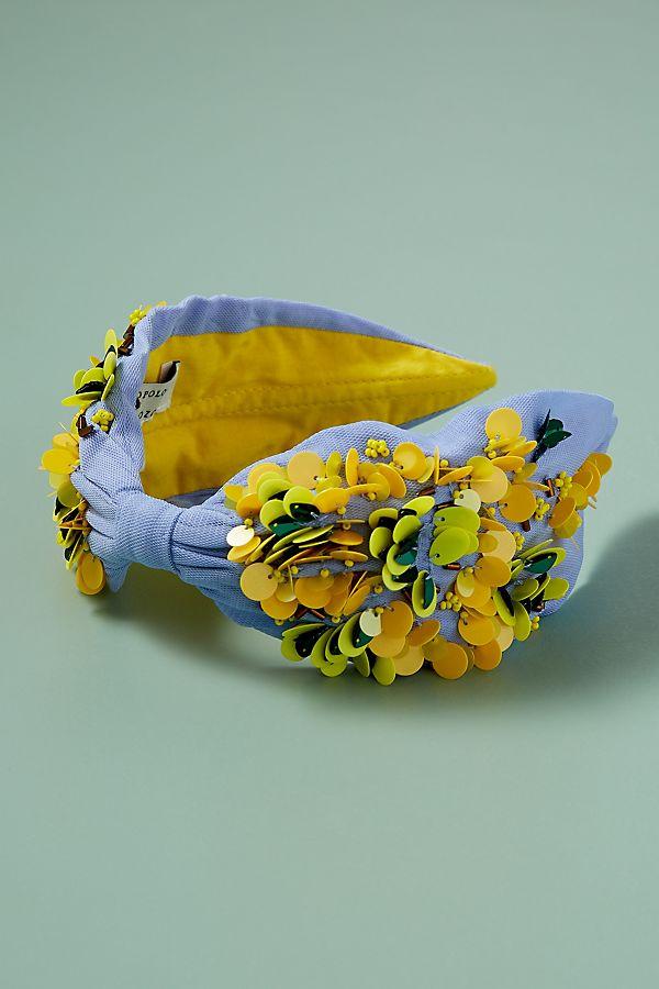 Anthropologie x Delpozo. Diadema bordada