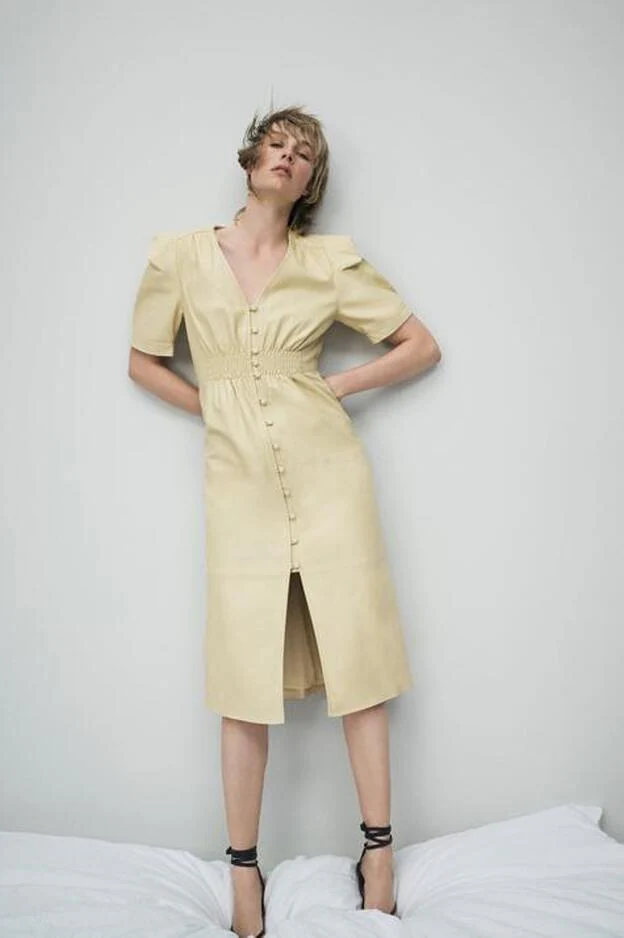 Guardería Moviente Humildad El vestido de piel de la última colección de Zara es tan sensual que ya  está agotado | Mujer Hoy