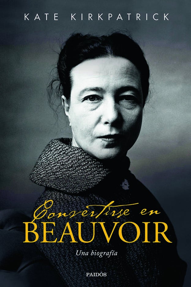 Portada del libro de Kate Kirkpatrick sobre Simone de Beauvoir.