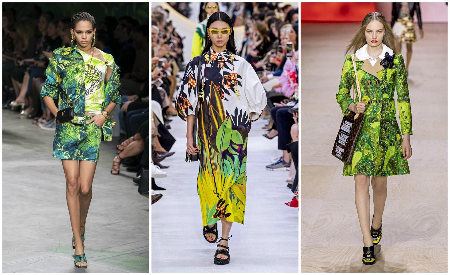 Tendencias de primavera 2020: estampado tropical