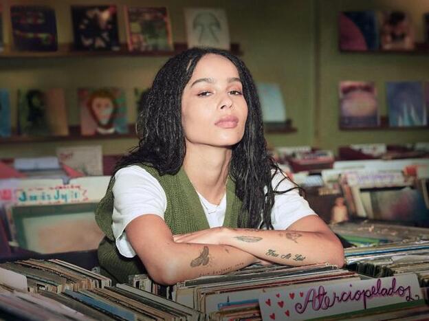 Zoe Kravitz, melómana definitiva en la serie 'Alta fidelidad'/hulu