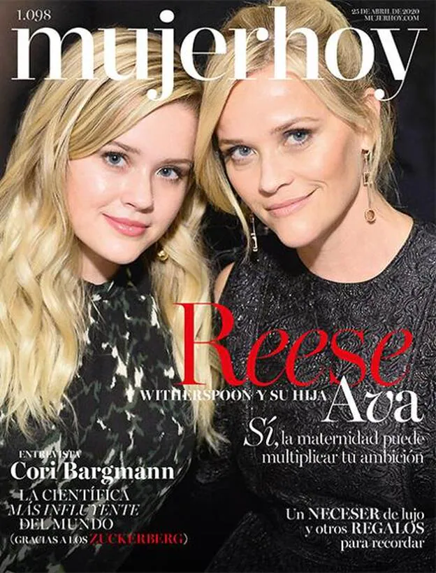La actriz Reese Witherspoon y su hija Ava, portada de Mujerhoy
