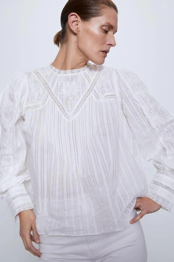 página basura Cumbre Fotos: Las blusas blancas de los Special Prices de Zara que te van a  alegrar la semana | Mujer Hoy