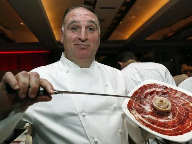 Pincha en la imagen del gran chef José Andrés para descubrir 15 restaurantes de Madrid más que recomendables/Gtres