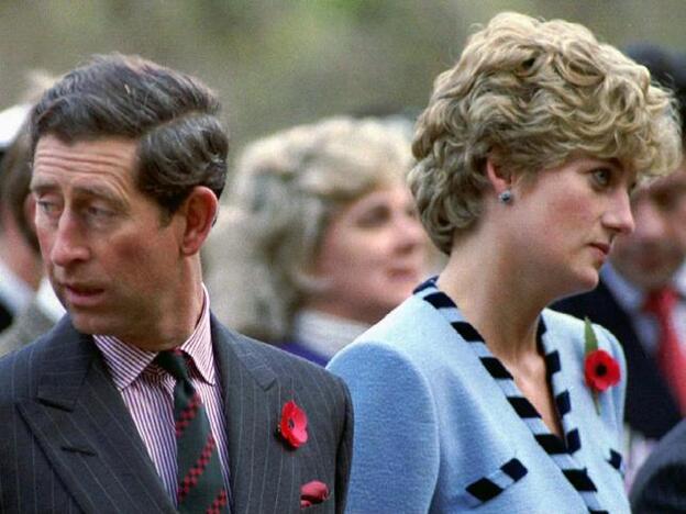 Los príncipes de Gales, meses antes de su divorcio