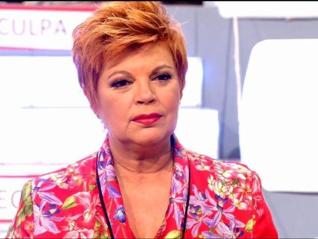 Terelu Campos durante esas confesiones, a corazón abierto, en 'Viva la vida'. Pincha sobre la foto para ver el antes y el después de los presentadores y colaboradores de 'Sálvame'./telecinco.