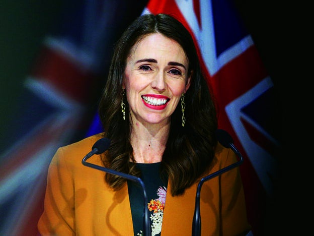 La primera ministra de Nueva Zelanda, Jacinda Ardern./getty