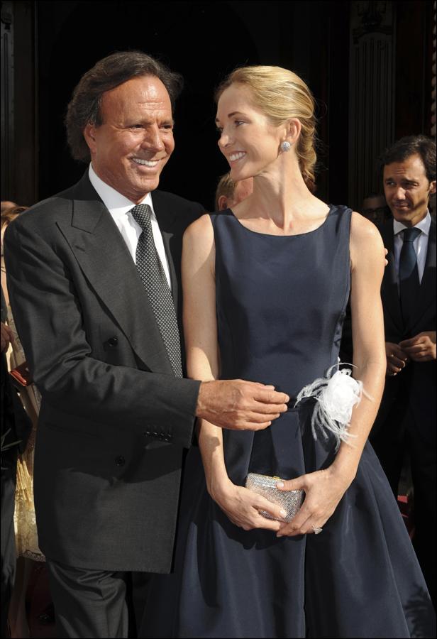 Julio Iglesias y Miranda Rijnsburger. 22 años de diferencia