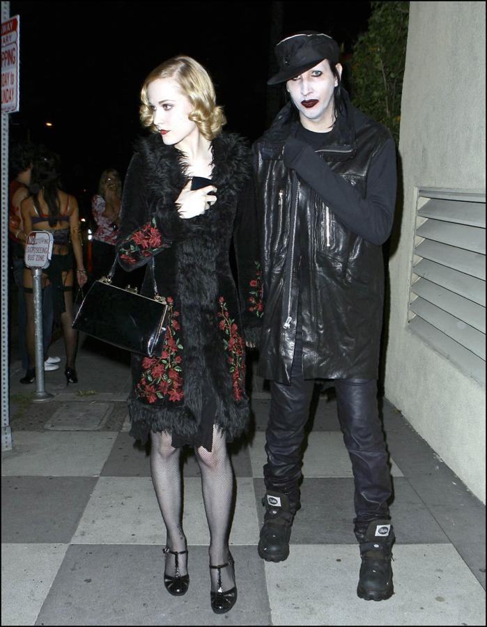 Marilyn Manson y Evan Rachel Wood. 19 años de diferencia