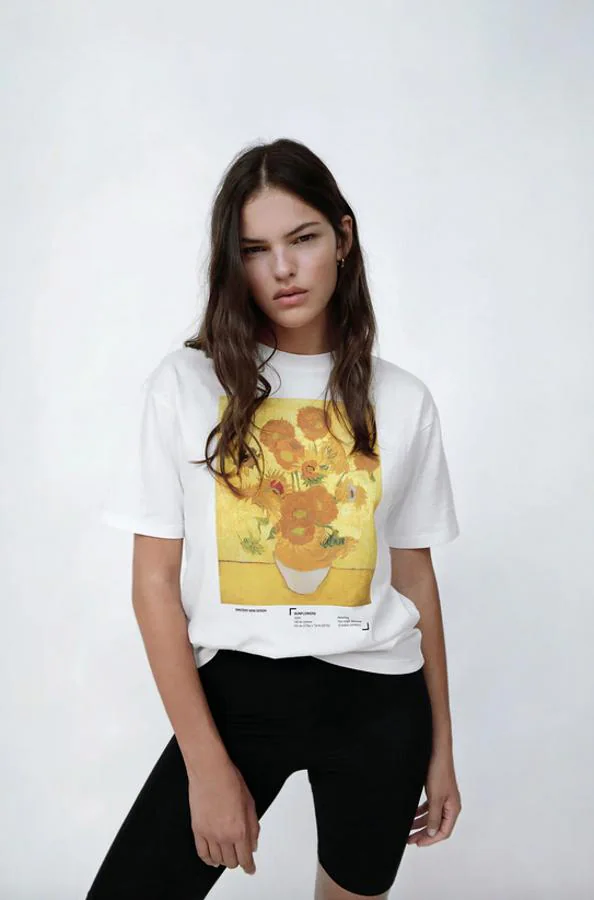 Fotos: Nueve camisetas imprescindibles para las amantes del arte y de los casual | Mujer Hoy