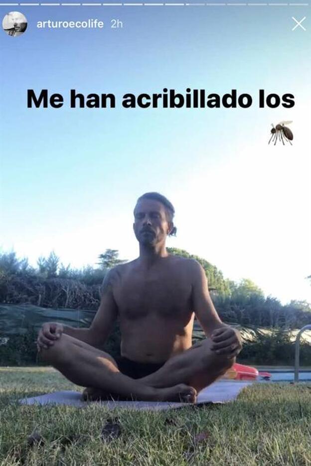 Así luce ahora Arturo Requejo.