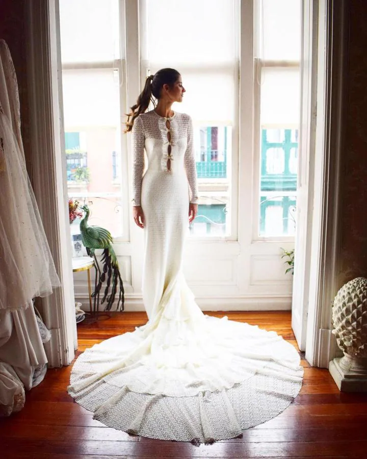 Fotos: Los 10 vestidos novia más bonitos y originales que hemos visto en esta temporada de 'bodas Covid' | Mujer Hoy