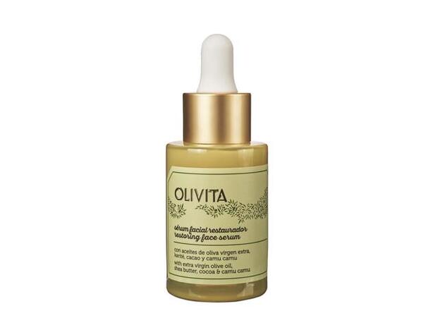 OLIVITA. Sérum Facial Restaurador (14,50 €).