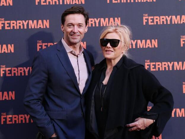 Deborra-Lee Furnes sale en defensa de la heterosexualidad de su marido, Hugh Jackman./gtres.