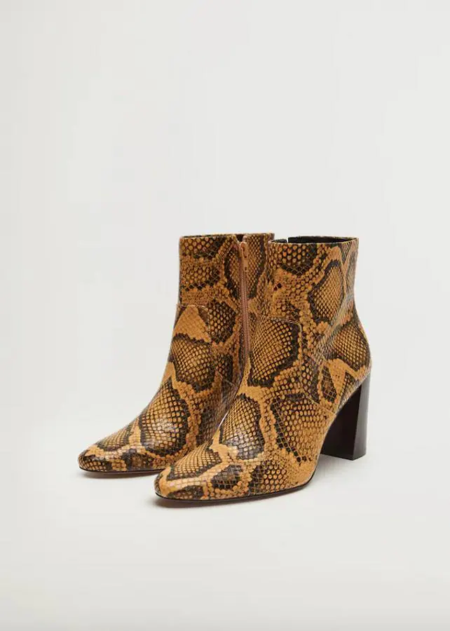 Botas y botines con estampado animal, el calzado que va a elevar todos tus looks de otoño