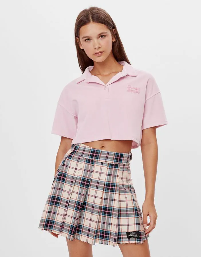 Falda de tablas, la prenda que necesitas para sumarte a los looks school girl