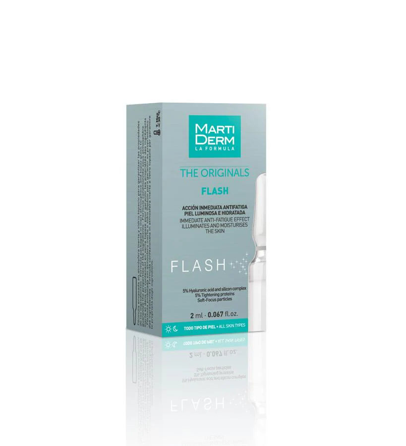 Estas ampollas efecto flash te ponen buena cara y una piel luminosa en 2  minutos