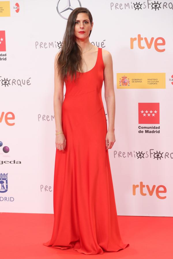 La alfombra roja de los Premios Forqué: Bárbara Santacruz