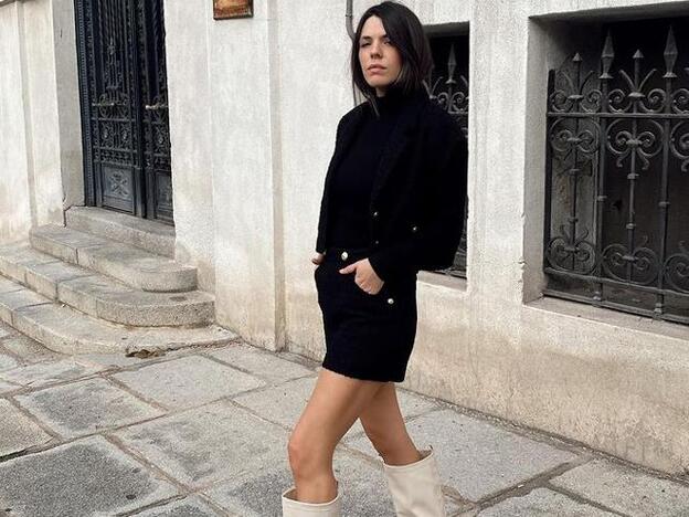 madre prueba Pack para poner Estas botas de Zara, que arrasan en Instagram, son ideales para llevar con  vestidos y faldas de aquí a la primavera | Mujer Hoy