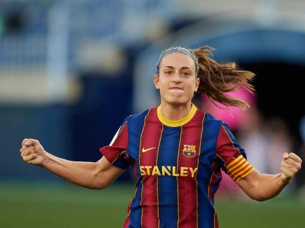 Primera mujer que marcó un gol en el Camp Nou en un partido oficial