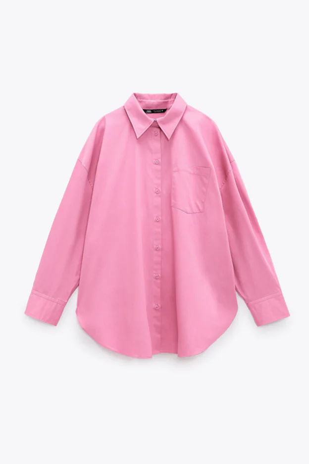 Camisa tipo Carmen rosa claro Moda Camisas Camisas tipo Carmen 
