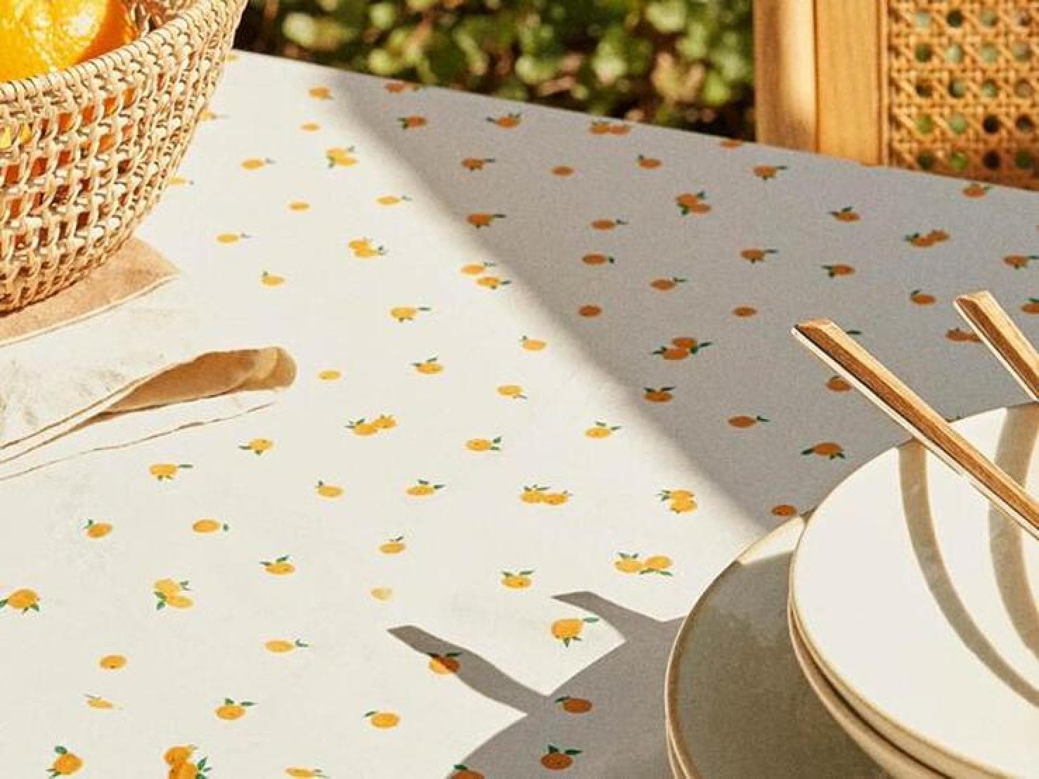 Fotos: Manteles estampados de Zara Home para tu mesa en una foto de Pinterest (por muy | Mujer