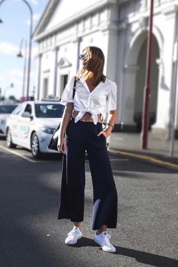 Mercurio Dictado encerrar Cuatro pantalones de Zara con los que vas a conseguir un estilismo  envidiable con una camiseta blanca | Mujer Hoy