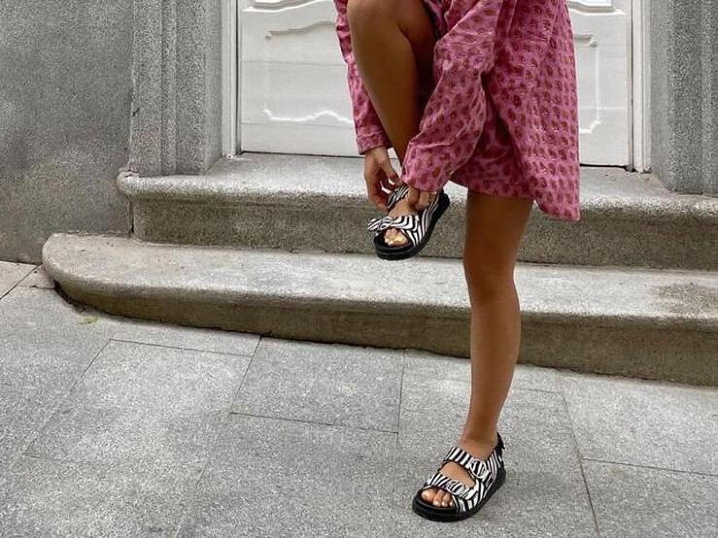 Cordelia Acera progresivo Fotos: Las sandalias deportivas también se llevan este año y son los  zapatos más cómodos y originales de la temporada | Mujer Hoy