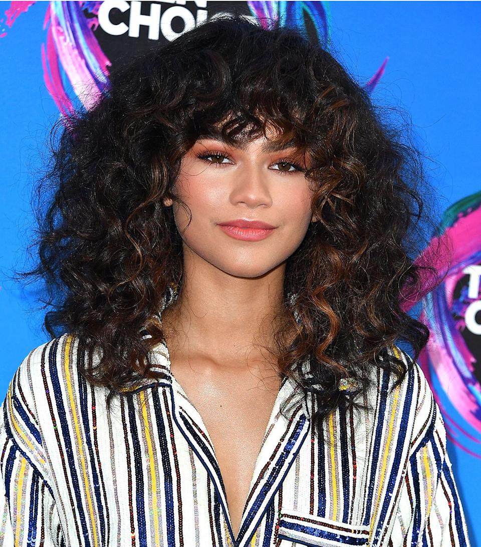 Flequillo de Zendaya