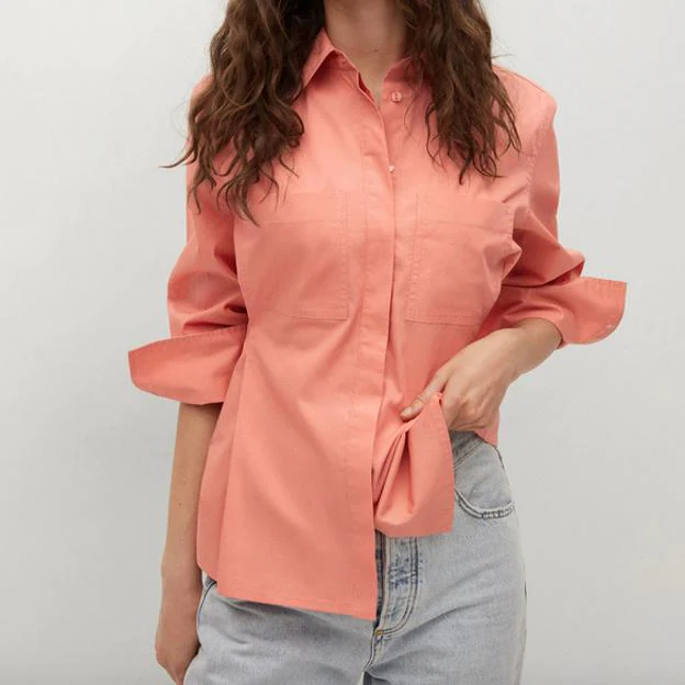 Escupir cápsula Erradicar La camisa con pinzas de Mango es la nuestra nueva prenda favorita para  nuestros looks de oficina (y viene en cuatro tonos diferentes) | Mujer Hoy